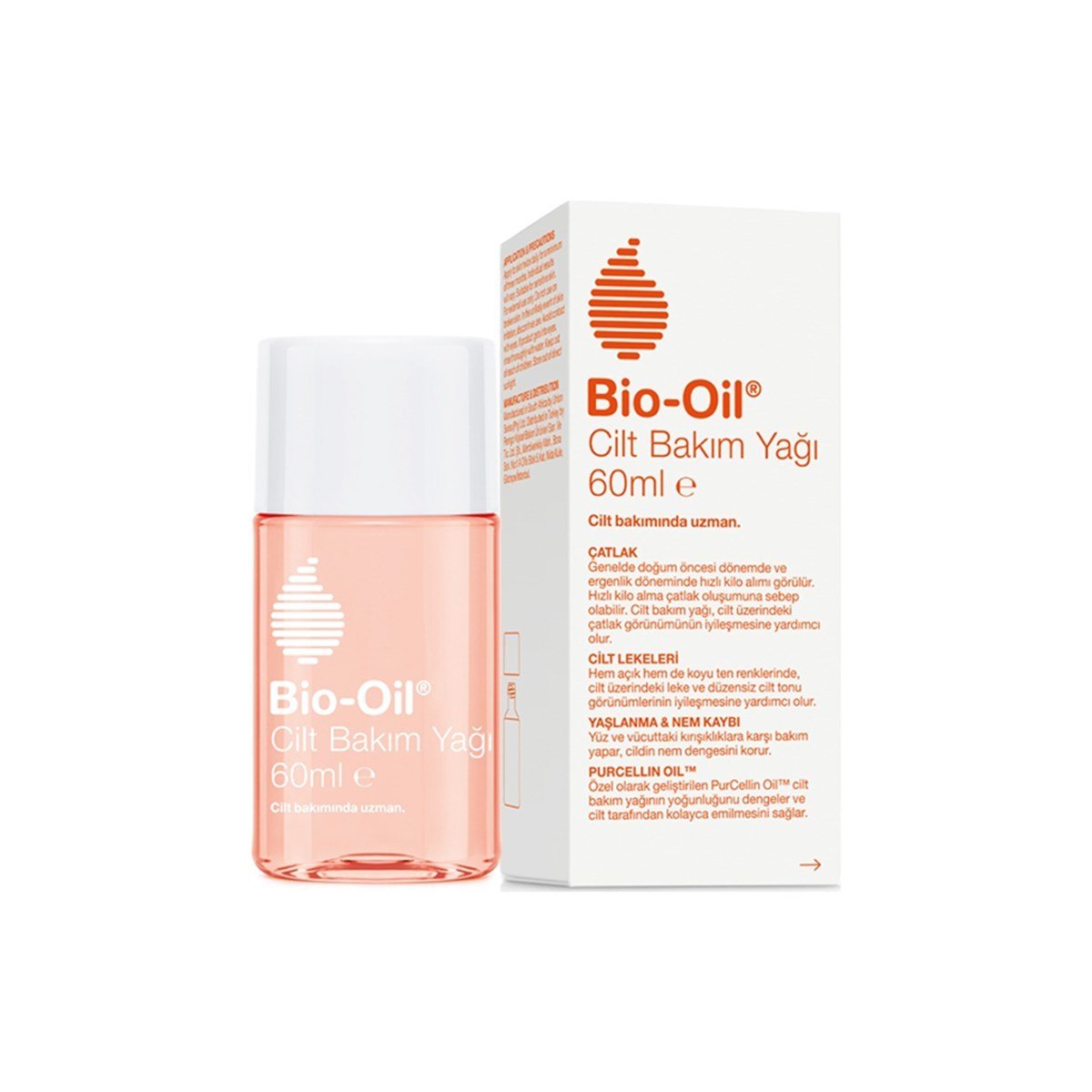 Bio-Oil Cilt Bakım Yağı 60 ml (Hamilelik Sonrası Çatlaklar ve Lekeler için)