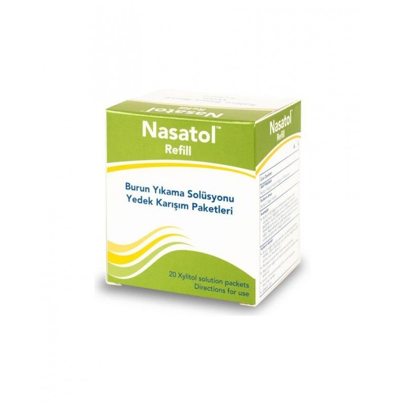 Nasatol Refill Burun Yıkama Solüsyonu 20 Adet