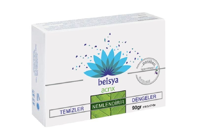 Beisya Yağlı Ciltler İçin Acnx Sabun 90 Gr