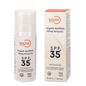 Soltis Organik Sertifikalı Spf 35 Güneş Koruyucu Krem 50 ml