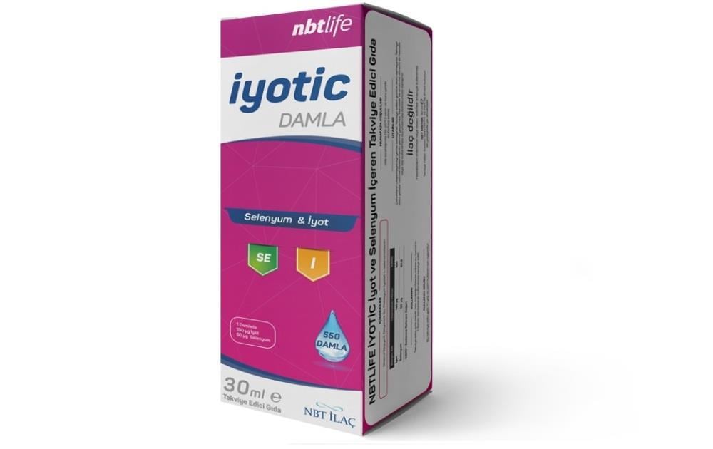 NBT Life Iyotic Damla Iyot ve Selenyum Takviyesi 30 ml