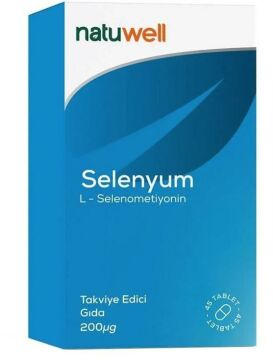 Natuwell Selenyum 200 mg 45 Tablet