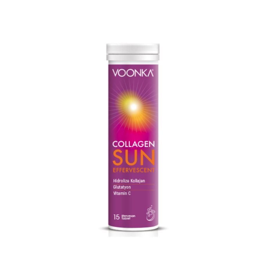 Voonka Collagen Sun 15 Effervescent Tablet