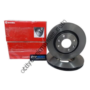 Peugeot Partner (2003-2008) Ön Fren Disk Takımı (Brembo)