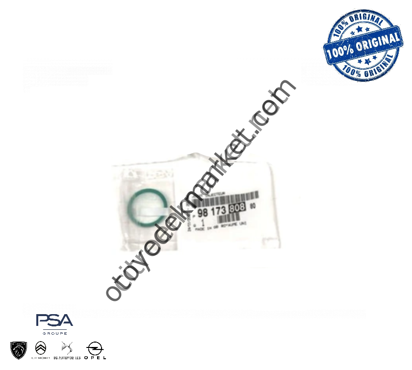 Citroen C-Elysee (2018-2024) 1.5 BlueHdi Silindir Kapağı Enjektör Contası (Orijinal)
