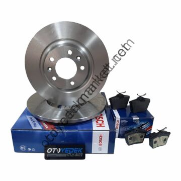 Peugeot 407 (2004-2011) Arka Disk Ve Balata Seti (Bosch)