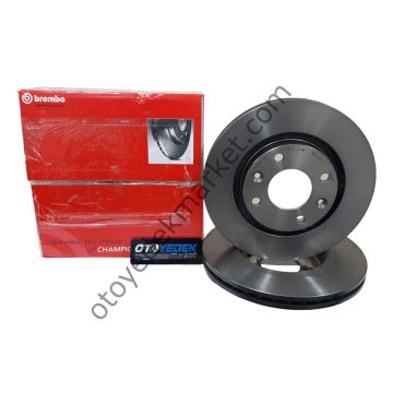 Citroen C4 (2002-2011) 1,6 Benzinli Ön Fren Disk Takımı (Brembo)