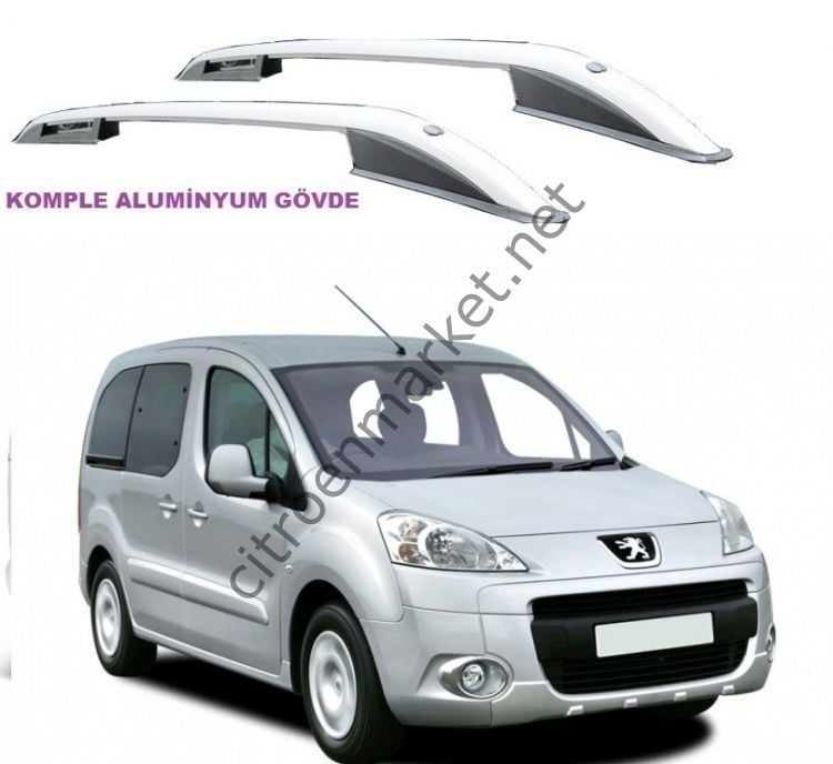 PEUGEOT PARTNER TEPEE / BERLINGO 2008> ÜST ÇITA ALUMiNYUM