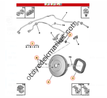 Citroen C-Elysee (2018-2024) 1.2 Vti Westinghouse (Orijinal)