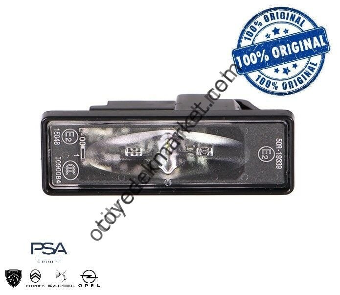 Peugeot 208 (2020-2024) Led Plaka Lambası (Orijinal)