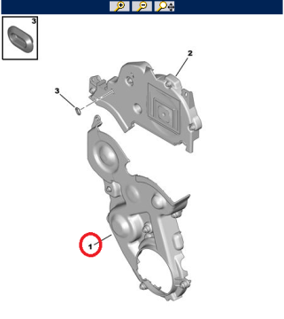 PEUGEOT 207 (2006-2012) 1,4 HDI TRİGER ALT KAPAĞI (FASE)