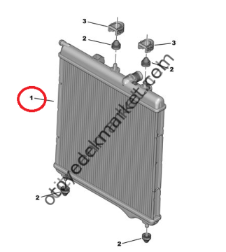 PEUGEOT 301 RADYATÖR EK DEPO HORTUMU