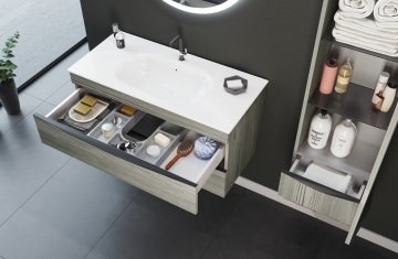 Orka Vento 60 Banyo Dolabı Glasgow ( Boy Dolabı Hariçtir )