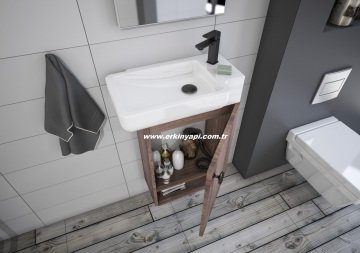 Orka Begonya 55 Banyo Dolabı İrony