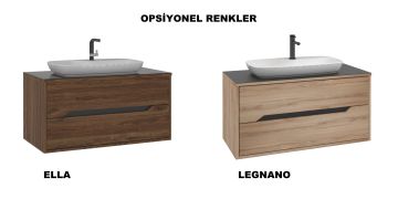 Orka Galia 100 Banyo Dolabı Legnano ( Boy Dolapları Hariçtir )