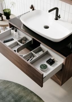 Orka Galia 80 Banyo Dolabı + Boy Dolabı 40 Ella ( Boy Dolabı Dahil 1 Ad. )