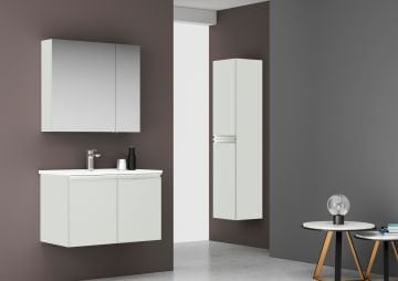 Orka Terme 80 Banyo Dolabı + Boy Dolabı 35 Kaşmir (Boy Dolabı Dahildir)