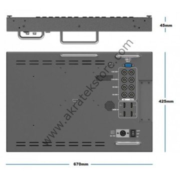 BM280-12G  4K HDMI 2.0 /12G-SDI Monitör