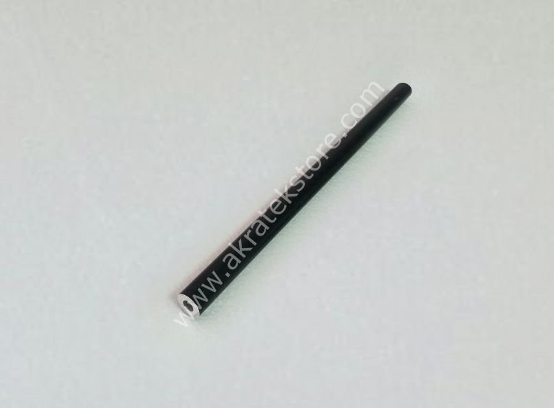 15 mm çapında 30 cm SİYAH Rod çubuğu