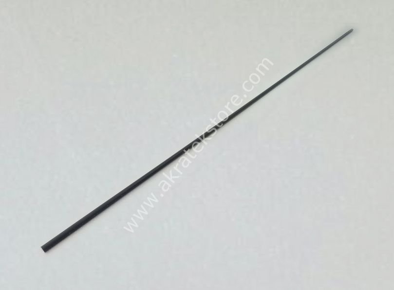 15 mm çapında 2 metre SİYAH Rod çubuğu