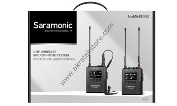 UwMic9S Kit1 (Tx+Rx) Kablosuz Mikrofon