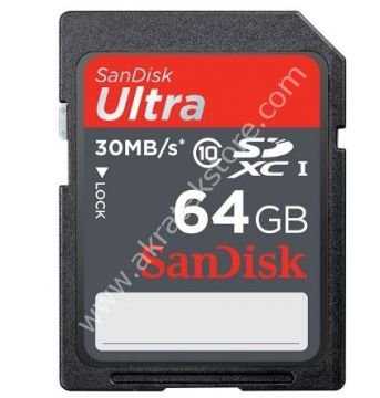 Sandisk 64GB SD KART ULTRA C10