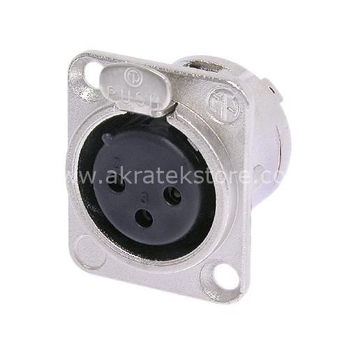 Neutrik NC3FD-L-1 3-Pole DİŞİ XLR