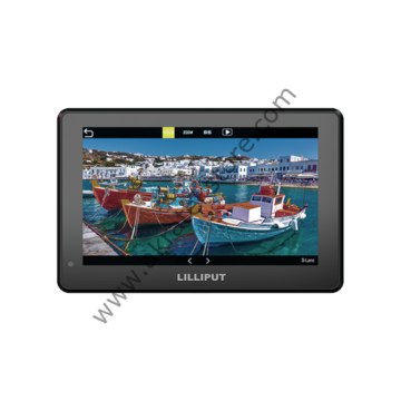 HT7S 7'' 2000 NIT 3G-SDI Kamera üstü dokunmatik Monitör