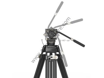 SmallRig 3989 AD-100 Carbon Video Tripod