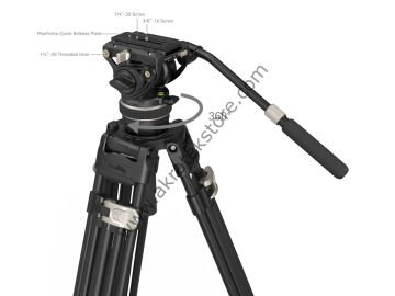 SmallRig 3989 AD-100 Carbon Video Tripod