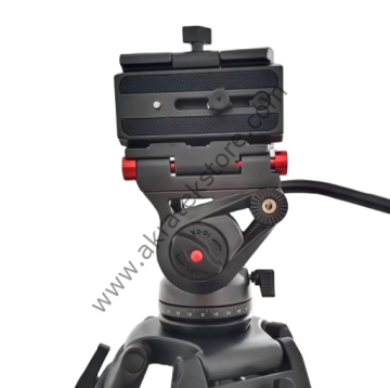MTT608A 152 cm Video Tripod + MYT802L Dikey Çekim Kafası
