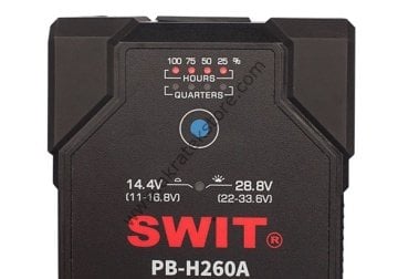 Swit PB-H260A Kamera Bataryası