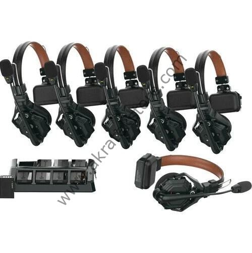 Solidcom C1 Pro-6S Full-Duplex ENC Wireless Intercom System with 6 Headsets (1.9 GHz)