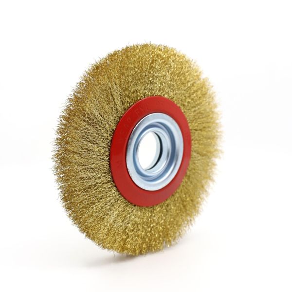 LEO Dairesel Tel Fırça Çelik Telli 200x25mm