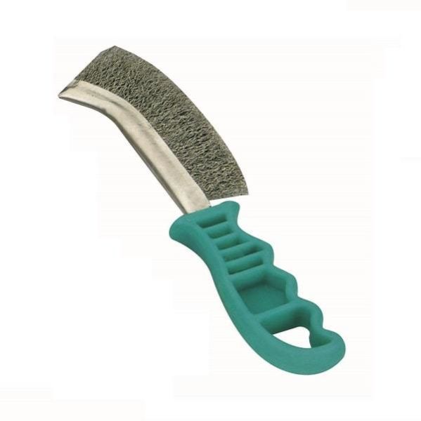 LEO Plastik Saplı El Tipi Tel Fırça Gri Telli