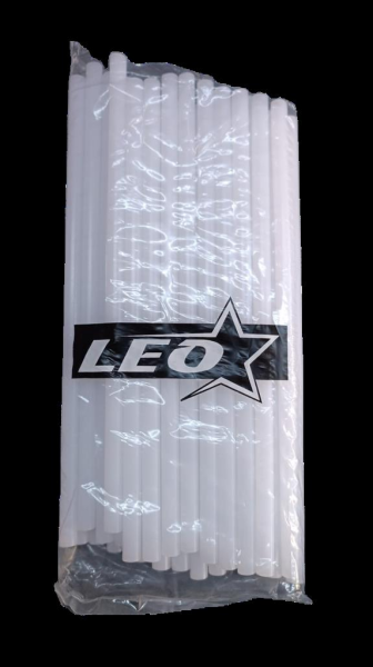 LEO Beyaz Silikon Mum Çubuk 11.3 mm 1 Kg (35 adet)