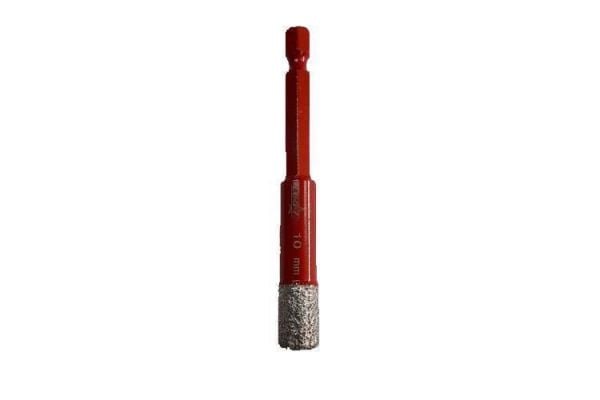 LEO Mermer Granit Delme Kuru Kesim HEX10 mm. Altın Seri