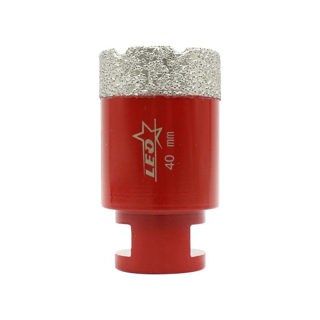 LEO Mermer Granit Delme Kuru Kesim 6mm. M14 Altın Seri