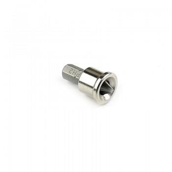 LEO 10 Adet PH2 x 25mm Mıknatıslı Şapkalı Yıldız Bits Matkap Ucu,Tornavida Ucu