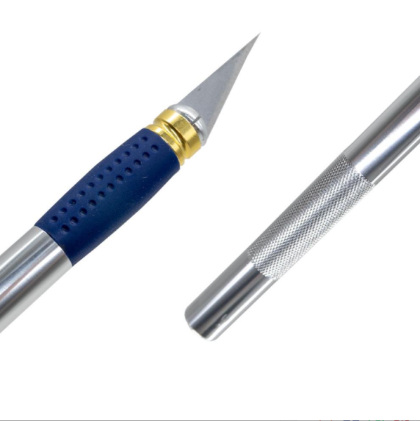 Leo SX-06D Neşter Tip Maket Bıçağı 9 mm (2 Yedekli)