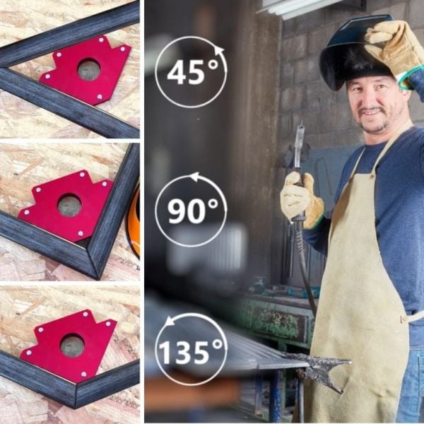 Leo Manyetik Açılı Kaynak Tutucu Mıknatıs 100LBS