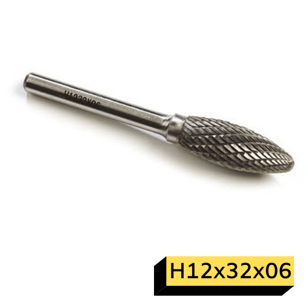 GFB Karbür Kalıpçı Freze H-Alev H12x32x06