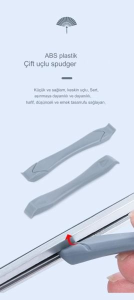 UF TOOLS KS-840116 126 Parça Silindir Saklama Kutulu Hassas Taşınabilir Mini Tornavida Seti