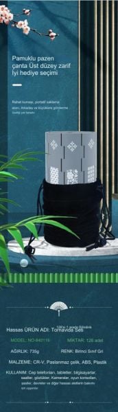 UF TOOLS KS-840116 126 Parça Silindir Saklama Kutulu Hassas Taşınabilir Mini Tornavida Seti