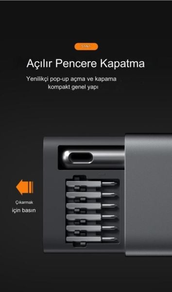 UF TOOLS KS-840117 51 Parça Çok Fonksiyonlu Hassas Tornavida Seti