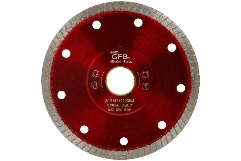 GFB Turbo Seramik Fayans Kesici (İnce Kesim) 125mm