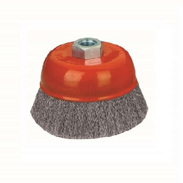 LEO Saçaklı Çanak Tel Fırça 65mm