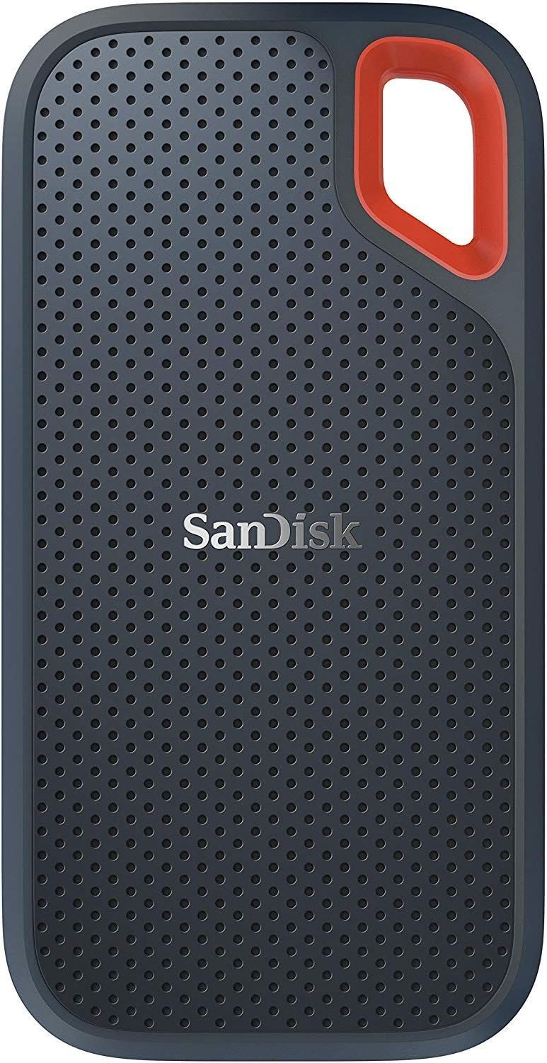 SanDisk 1TB Extreme Taşınabilir Harici SSD, USB-C, USB 3.1, 550MB/sn'e kadar - SDSSDE60-1T00-G25