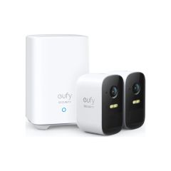 Anker Eufy Security Eufycam 2C Kablosuz Akıllı Güvenlik ve 1080p Kamera Sistemi 2 Kamera 1 Ana Ünite Kiti - T8831