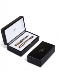 İsme Özel M6281R Siyah-Gold Kalem Seti